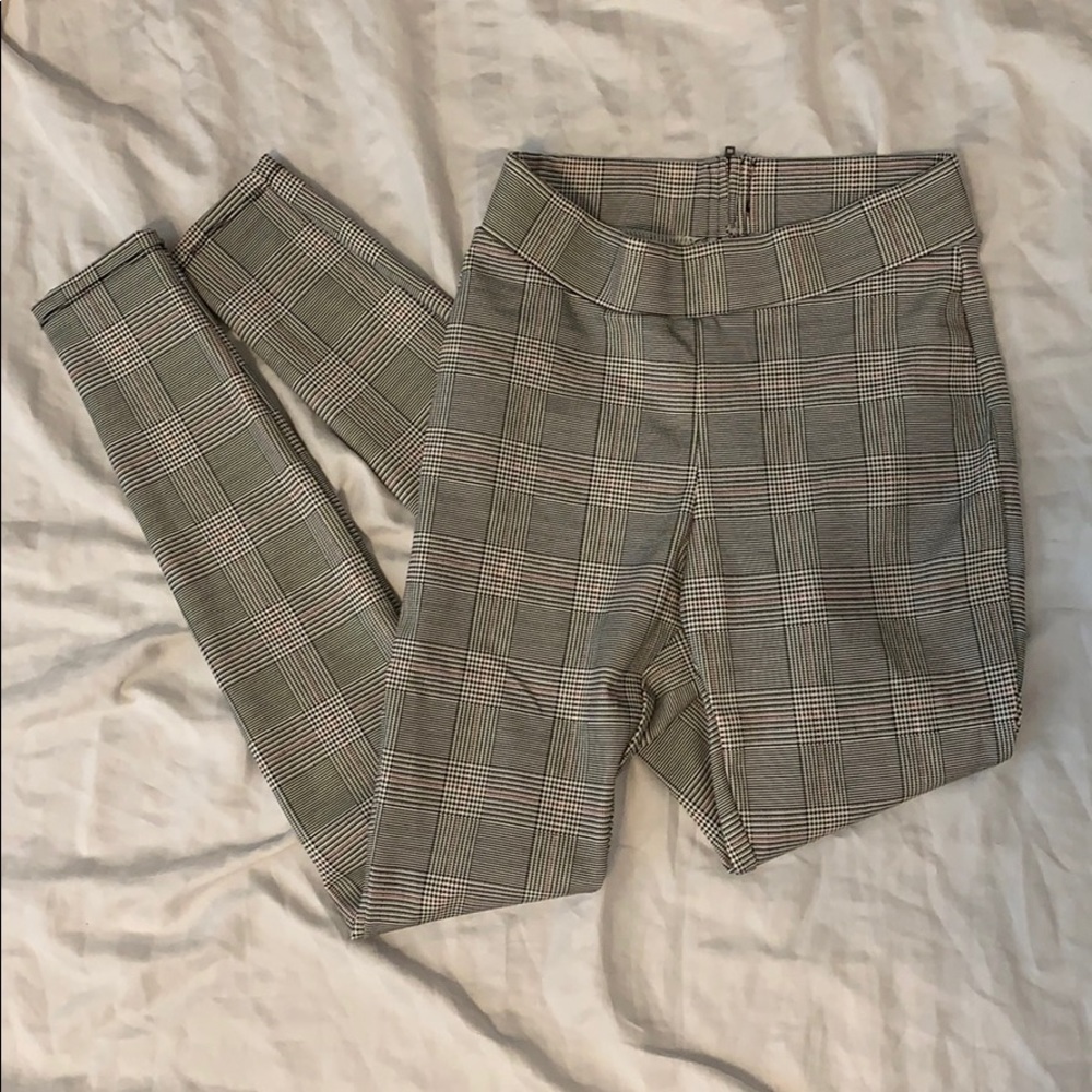 Time & Tru Plaid Pants